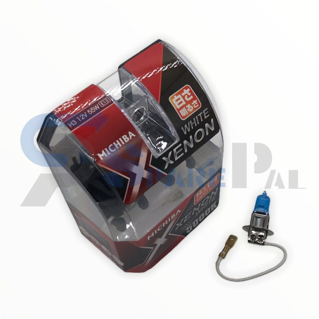 MICHIBA H3 12V 55W 5000K 白光燈泡 80001