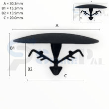 이미지를 갤러리 뷰어에 로드 , SPAREPAL FASTENER CLIP 密封式定位扣 SPL-11096