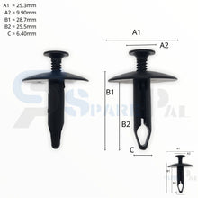 이미지를 갤러리 뷰어에 로드 , SPAREPAL FASTENER CLIP 推進式定位扣 SPL-11042
