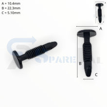 将图片加载到图库查看器，SPAREPAL FASTENER CLIP樹形釘扣 SPL-10772