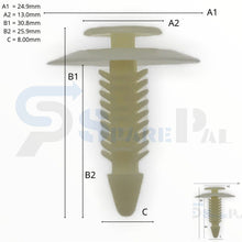 Load image into Gallery viewer, SPAREPAL FASTENER CLIP 樹形釘扣 SPL-10956