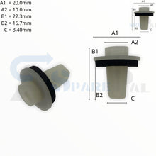 이미지를 갤러리 뷰어에 로드 , SPAREPAL FASTENER CLIP 快絲座卡扣 SPL-10266