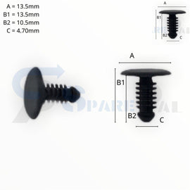 SPAREPAL FASTENER CLIP 樹形釘扣 SPL-10869