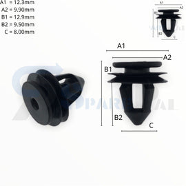 SPAREPAL FASTENER CLIP 護板扣 SPL-10505