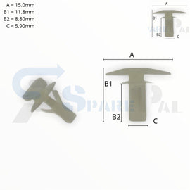 SPAREPAL FASTENER CLIP 密封式定位扣 SPL-10971