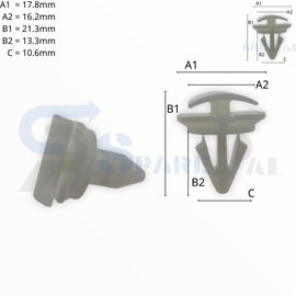 SPAREPAL FASTENER CLIP 護板扣 SPL-10292