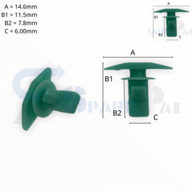SPAREPAL FASTENER CLIP 密封式定位扣 SPL-10858