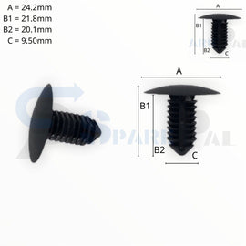 SPAREPAL FASTENER CLIP 樹形釘扣 SPL-11090