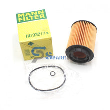 Load image into Gallery viewer, MANN OIL FILTER ELEMENT HU 932/7 X