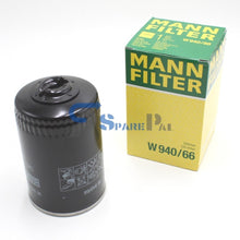 Load image into Gallery viewer, MANN OIL FILTER ELEMENT W 940/66