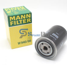 Load image into Gallery viewer, MANN OIL FILTER ELEMENT W 940/66