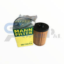 Load image into Gallery viewer, OIL FILTER ELEMENT MANN FILTER HU7155X