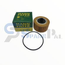Load image into Gallery viewer, MANN OIL FILTER ELEMENT HU 10002Z