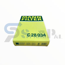 将图片加载到图库查看器，MANN AIR FILTER C28034