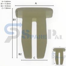 이미지를 갤러리 뷰어에 로드 , SparePal  Fastener &amp; Clip SPL-10024