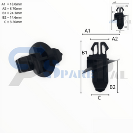 SparePal  Fastener & Clip SPL-10032