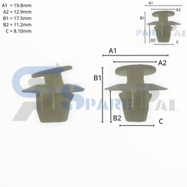 SparePal  Fastener & Clip SPL-10041