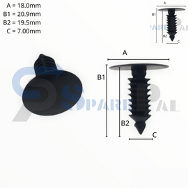 SparePal  Fastener & Clip SPL-10058