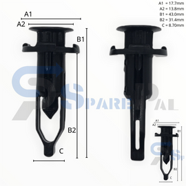 SparePal  Fastener & Clip SPL-10085