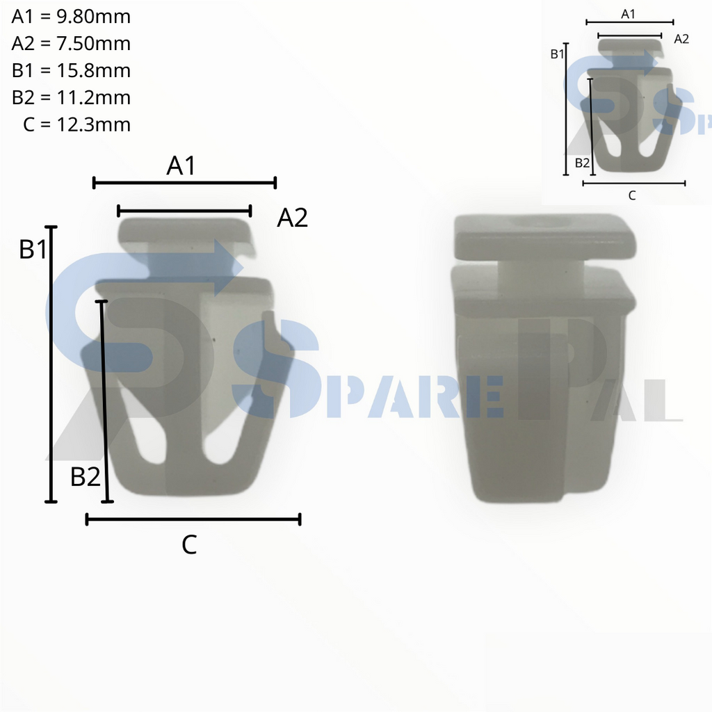 SparePal  Fastener & Clip SPL-10102