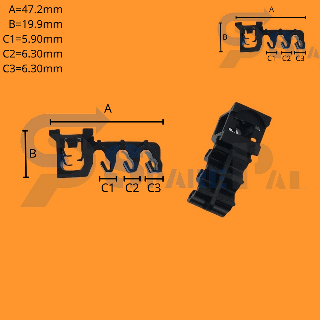 SparePal  Fastener & Clip SPL-10107