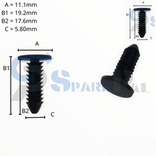 将图片加载到图库查看器，SparePal  Fastener &amp; Clip SPL-10131