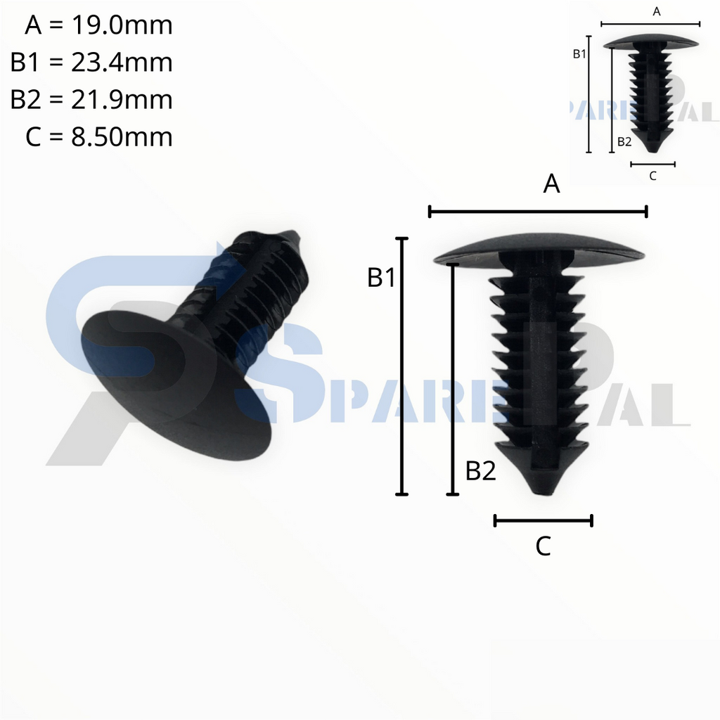 SparePal  Fastener & Clip SPL-10135