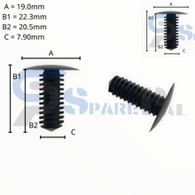 Load image into Gallery viewer, SparePal  Fastener &amp; Clip SPL-10136