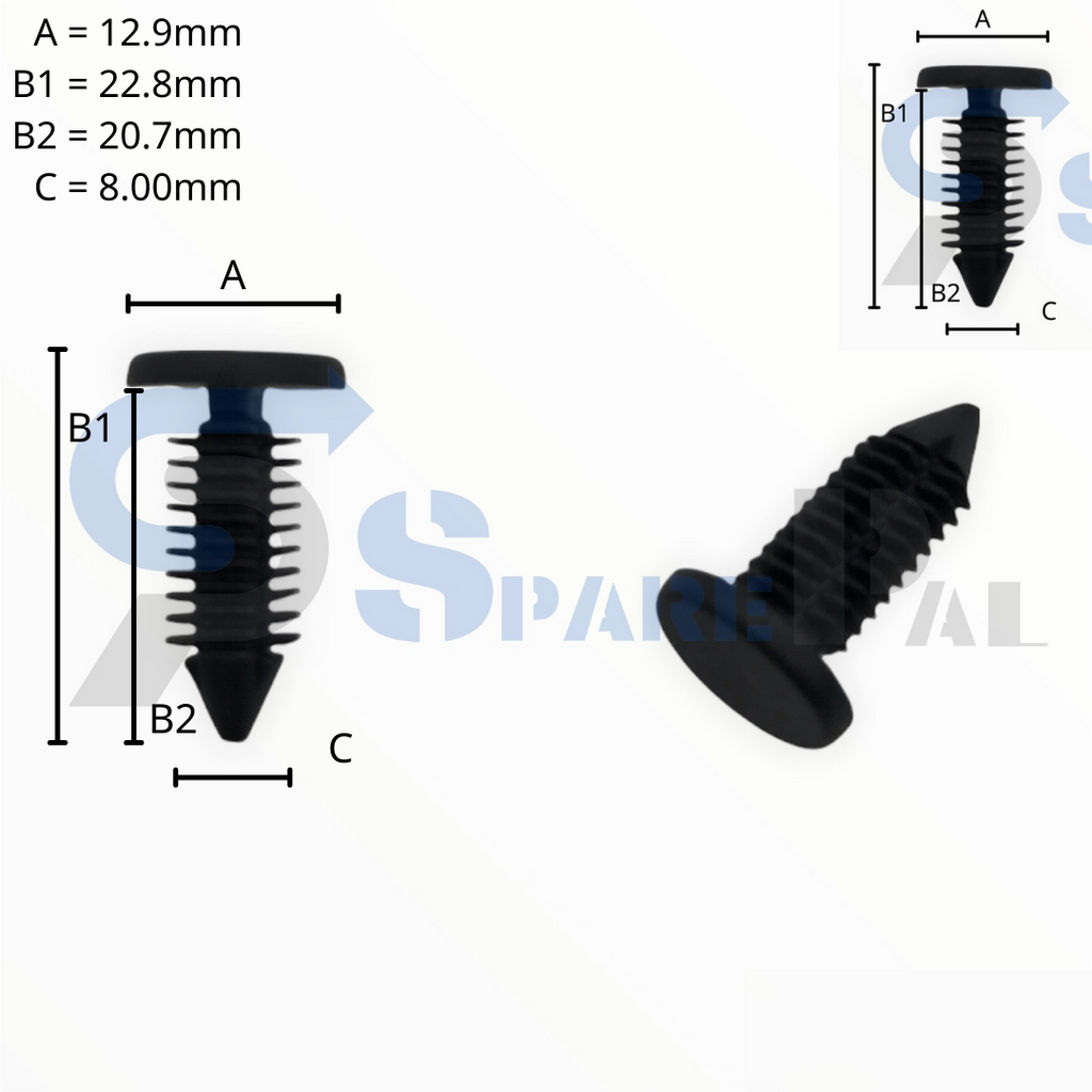 SparePal  Fastener & Clip SPL-10164
