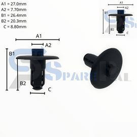 SparePal  Fastener & Clip SPL-10168