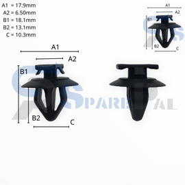 SparePal  Fastener & Clip SPL-10182