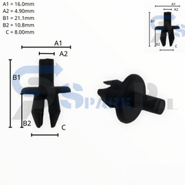 SparePal  Fastener & Clip SPL-10186