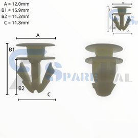 SparePal  Fastener & Clip SPL-10198