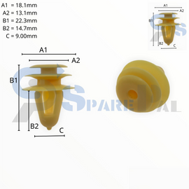 SparePal  Fastener & Clip SPL-10244