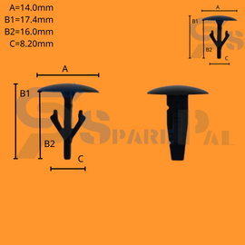 SparePal  Fastener & Clip SPL-10313