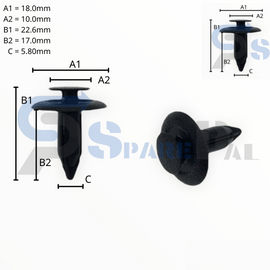 SparePal  Fastener & Clip SPL-10418
