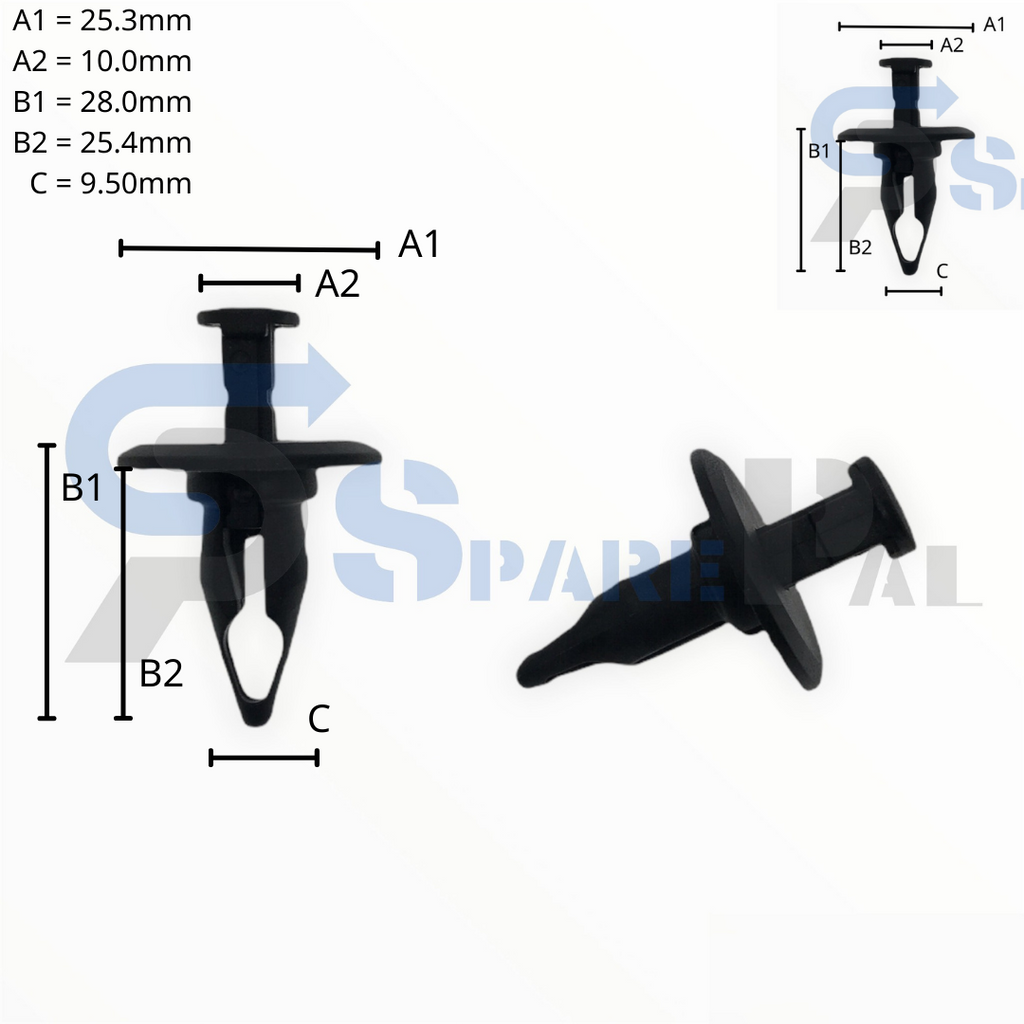 SparePal  Fastener & Clip SPL-10457