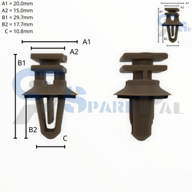 SparePal  Fastener & Clip SPL-10458