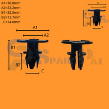 Load image into Gallery viewer, SparePal  Fastener &amp; Clip SPL-10459-02