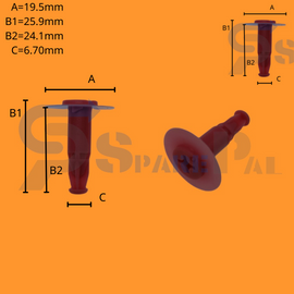 SparePal  Fastener & Clip SPL-10462