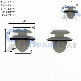 SparePal  Fastener & Clip SPL-10464