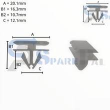 将图片加载到图库查看器，SparePal  Fastener &amp; Clip SPL-10473