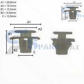 SparePal  Fastener & Clip SPL-10480
