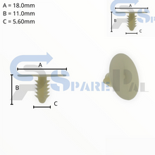 将图片加载到图库查看器，SparePal  Fastener &amp; Clip SPL-10485