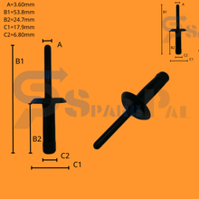 이미지를 갤러리 뷰어에 로드 , SparePal  Fastener &amp; Clip SPL-10486