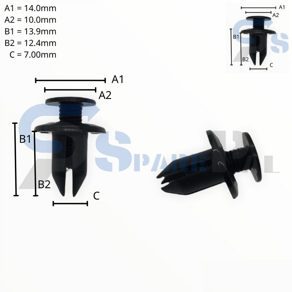 SparePal  Fastener & Clip SPL-10488