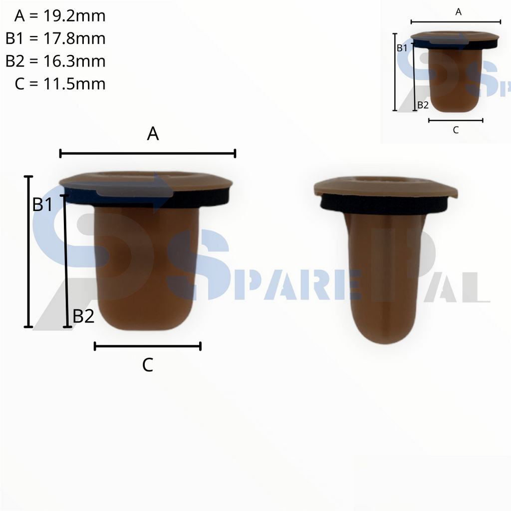 SparePal  Fastener & Clip SPL-10489
