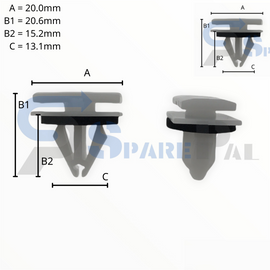 SparePal  Fastener & Clip SPL-10492
