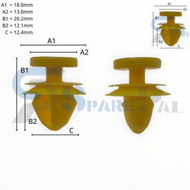SparePal  Fastener & Clip SPL-10503