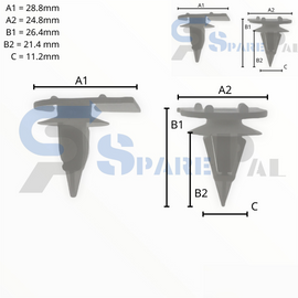 SparePal  Fastener & Clip SPL-10514